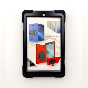 Black Tablet Protective Case Cover For Samsung Galaxy Tab A 8.0 2018 New